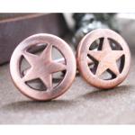 Lone Star Cufflinks Bronze Tone.jpg